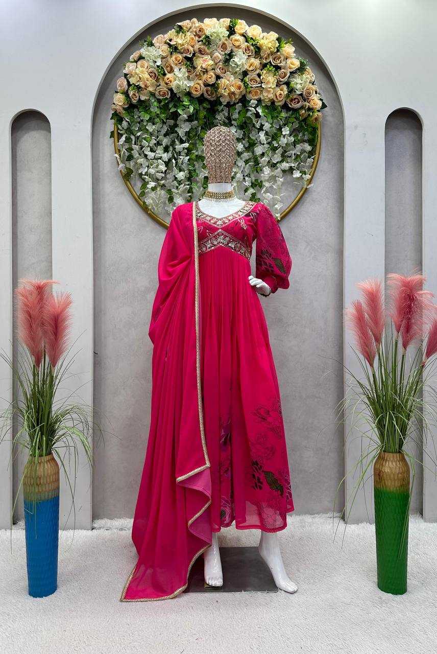 YNF FAUX GEORGETTE RIN133 1451 WHOLESALE SUITS MANUFACTURER